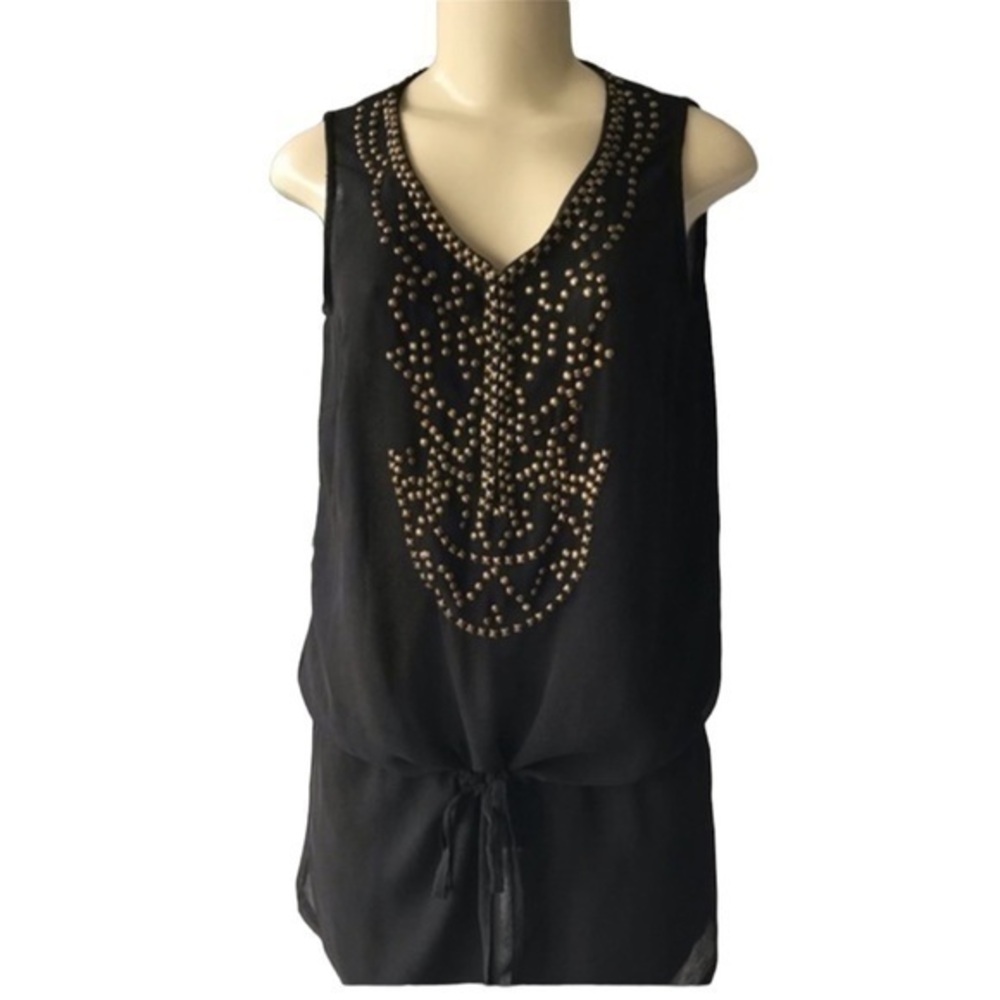 Romeo & Juliet Couture Black
Swimsuit Coverup Sz M